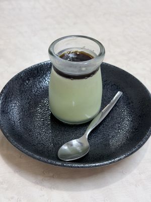 Highlight: Der Matcha Pudding 🤩  at MERCY Vegan Factory - Kyoto Station in Kyoto