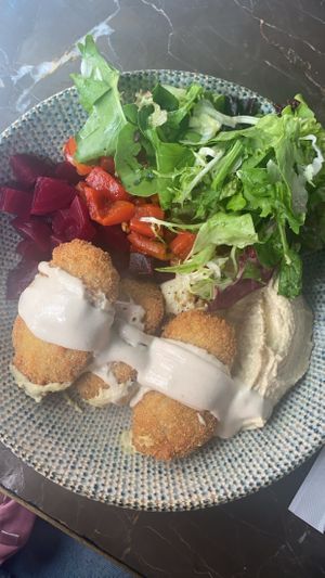 Falafel  at Cafe Zone in Istanbul