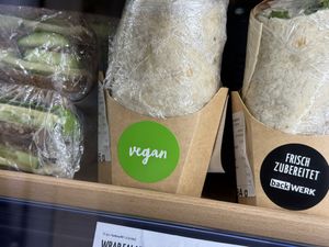 vegan wrap  at backWERK - Hachmannplatz in Hamburg
