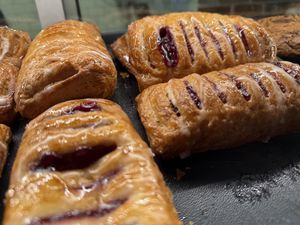 vegan cherry danish  at backWERK - Hachmannplatz in Hamburg
