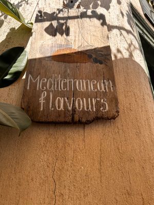 Delicious flavours at that! at Kafeneio in Santorini