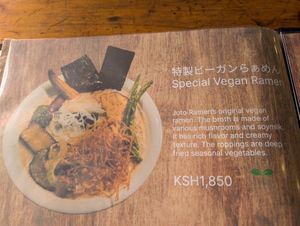  at Joto Ramen in Nairobi