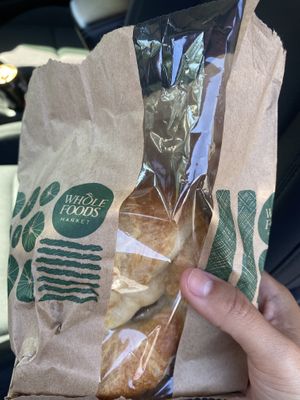 Vegan Croissant 🥐 in Packaging (Ate it WAY Too Fast) 😛  at Whole Foods Market in Fremont