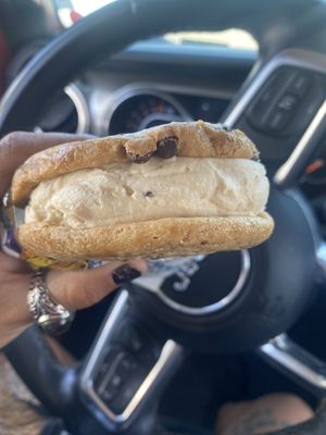 Extreme Close-Up; Really Like the Doughy Cookie Part | I Could Do w/o So Many Chocolate Chips   at Whole Foods Market in Fremont