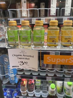 Ginger Shot Spotted (Kinda Spendy)  at Whole Foods Market in Fremont
