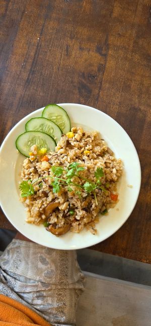 Fried rice at Everyday Vegan in Da Nang