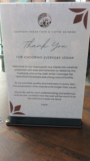  at Everyday Vegan in Da Nang