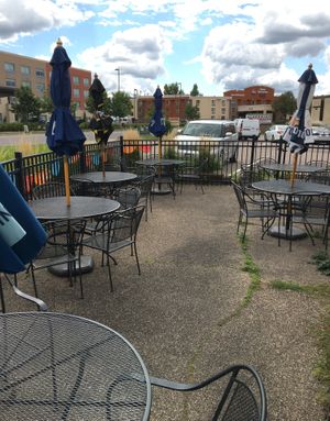Outside seating September 2024 at El Loro in Eagan