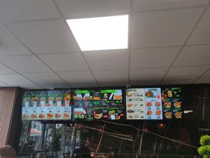 The menu at Veganland in Muelheim