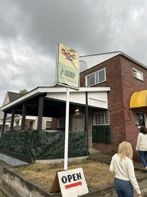 Restaurant front   at Hidden Leaf Cafe in Columbus