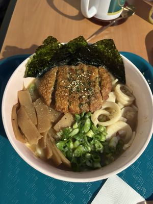 Naruto ramen #Veganuary at Hidden Leaf Cafe in Columbus