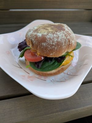 Thunda Burga at Hidden Leaf Cafe in Columbus