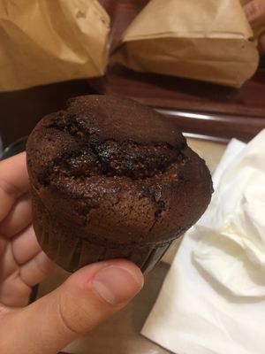 chocolate muffin  at VG in Paris