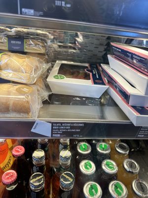 Vegetarian items  at Caffé Nero in Bodrum