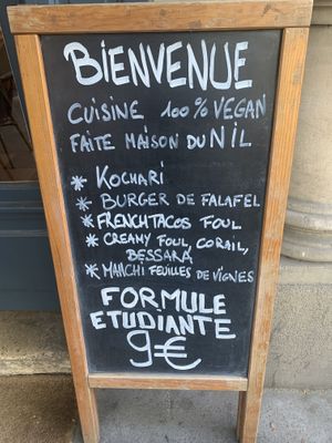 Special board   at Veganil in Paris