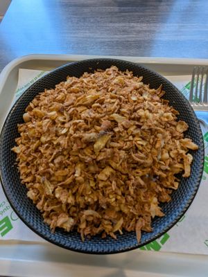 Koshari at Veganil in Paris