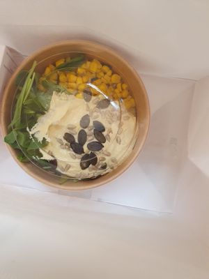 Veggie bowl at Foodie in Cesena