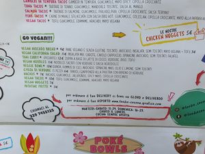 Menu at Foodie in Cesena