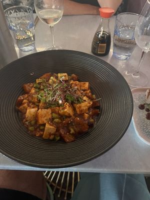 Vegan Mapo Tofu at Mizu in Killarney