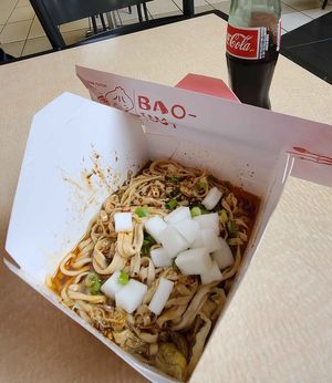 Veggie noodle at Bao-Ing-Out - Valley River Center in Eugene