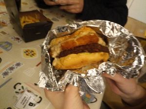 Benjamin's burger at Veganete - Ghost Kitchen in Curitiba