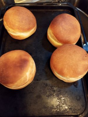 天然酵母パン、乳製品、卵が入ってません。サクサクしっとりしてあっさりした自家製パン at Bean's Goody in Kyoto