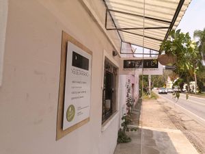 Outside at Pierre Vegetariano in Morretes