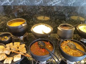 Buffet at Pierre Vegetariano in Morretes