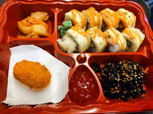 Super delicious Maki Set at Teng Bespoke Vegetarian Restaurant - 藤 in Central Singapore