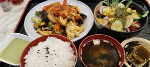 Buta shoga set $20 at Teng Bespoke Vegetarian Restaurant - 藤 in Central Singapore