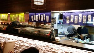 restaurant interior at Teng Bespoke Vegetarian Restaurant - 藤 in Central Singapore