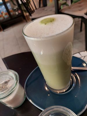 Matcha at Miri‘s Café in Passau