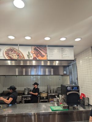 Menu at Chipotle in Las Vegas