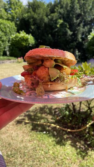 Avocado-Falafel Bagel 🥯 🥑   at Café Wolke 7 in Neuwied