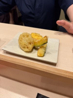   at Tempura Asakusa Sakura in Tokyo