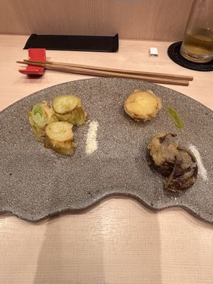   at Tempura Asakusa Sakura in Tokyo
