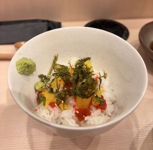   at Tempura Asakusa Sakura in Tokyo