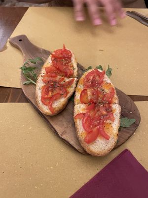 Bruschetta   at Trattoria Piazzeria Antico Capon in Venice