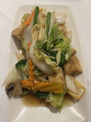 Tofu pad pak  at Thai Tho in South West London