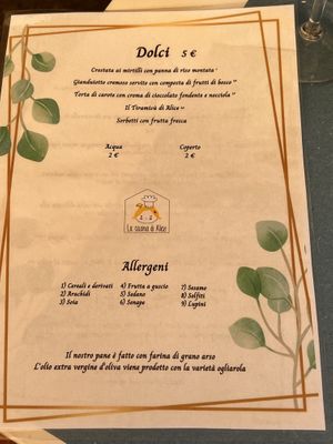 Desserts   at La Casina di Alice in Livorno