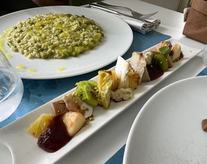 Vegan cheese platter. Amazing!  at La Casina di Alice in Livorno