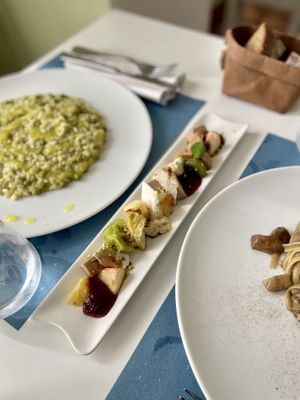 Vegan cheese platter. 🤩😋  at La Casina di Alice in Livorno