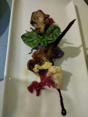 Artichoke at La Casina di Alice in Livorno