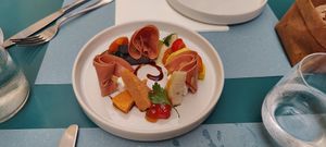 Vegan cheese at La Casina di Alice in Livorno