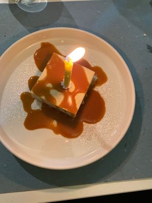 Cheesecake al caramello  at La Casina di Alice in Livorno