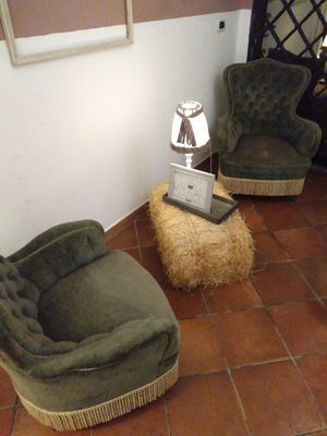 The lobby! at La Casina di Alice in Livorno