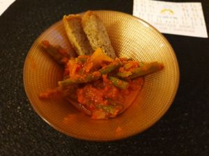 Gruß aus der Küche at La Casina di Alice in Livorno