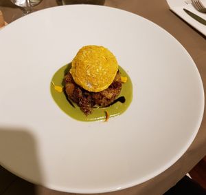 Antipasto menù carciofo at La Casina di Alice in Livorno