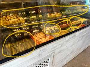Vegan mezze options  at Sait Restaurant in Bodrum