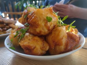 Fried Cauliflower at Mono in Glasgow
